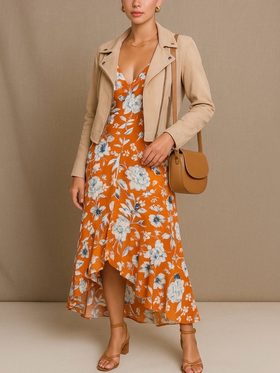 Dresses & Skirts - NWT Floral Maxi Dress